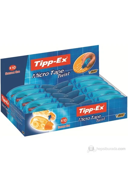 Tipp-Ex Micro Tape Twist Şerit Düzeltici 10'lu Kutu