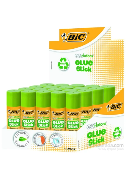 Eco Glue Stick 21 Gr Yapıştırıcı 20'li Kutu