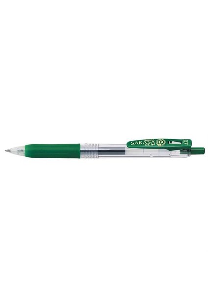 Sarasa Clip Jel Mürekkepli Roller, Basmalı, 0.7Mm, Yeşil Src-0.7-Ysl