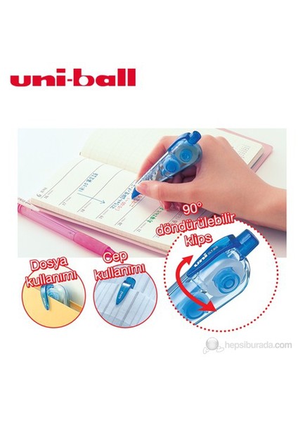 Uni Correction Tape Kuru Şerit Düzeltici (CLT-205) fiyatları