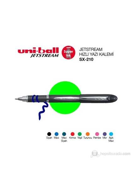 Uni-ball Jetstream Hızlı Yazı Kalemi 1,0 1'li (SX-210)