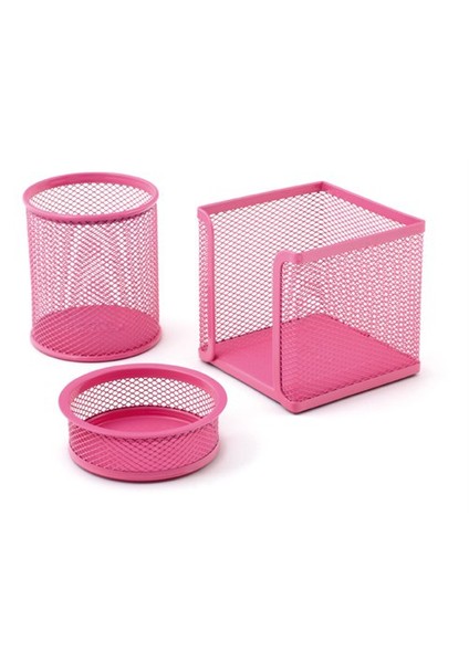 Perfore 3lü Set Pembe 505