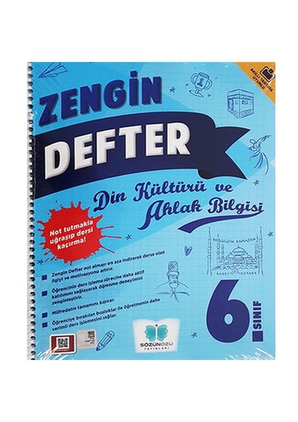 6. Sınıf Zengin Defter Din Kültürü Ve Ahlak Bilgisi