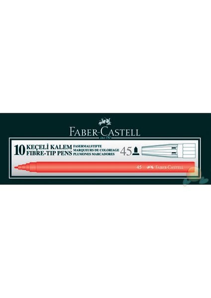 Keçeli Kalem Kırmızı 10'lu