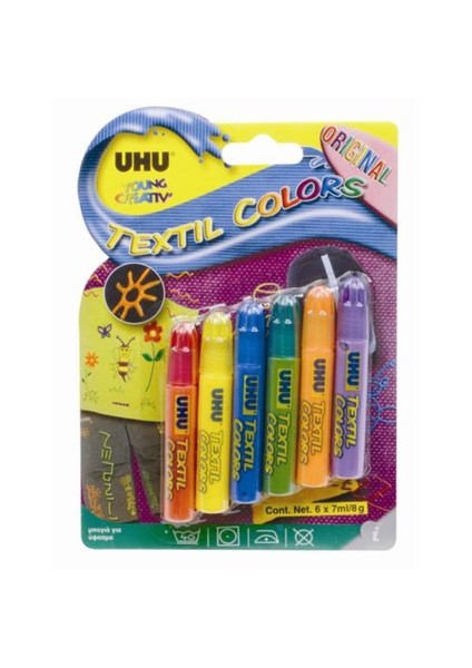 Yc Textil' Colors 25 ml. Kumaş Süsleme Boyası (UHU38980)