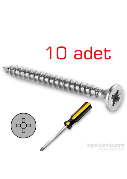 Sunta Vidası 3.5 mm Çap x 1.6 cm Uzunluk 090539