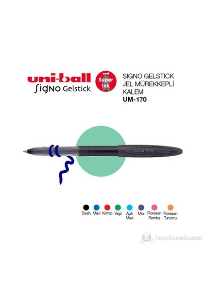 Signo Gelstick Jel Mürekkepli Kalem (UM-170)