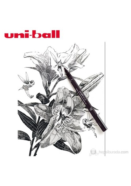 Uni Pin Gliss Uçlu Çizim Kalemi 0,1 (PIN01-200)