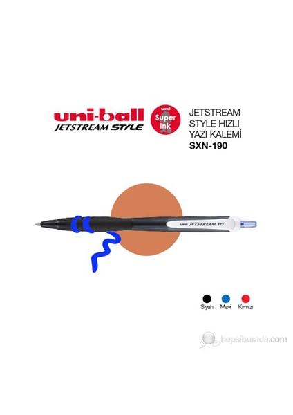 Uni-ball Jetstream Style Hızlı Yazı Kalemi (SXN-190)