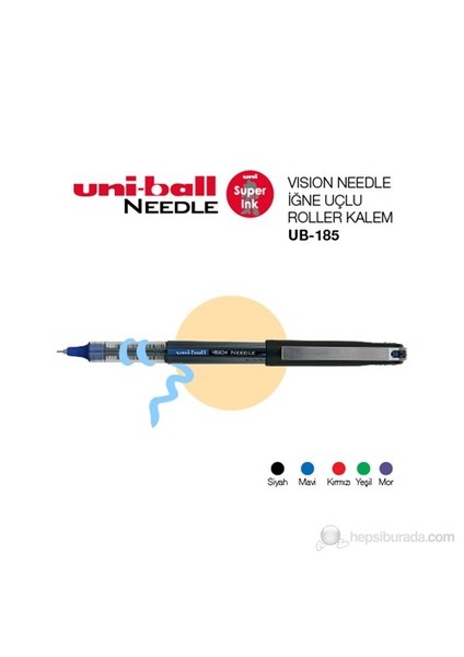 Vision Needle Micro İğne Uçlu Roller Kalem 0,5 1'li (UB-185)