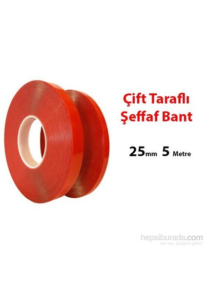 Şeffaf Bant 25Mmx5metre