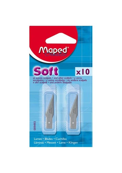 Soft Kesici Yedek Bıçak 10'Lu 009493