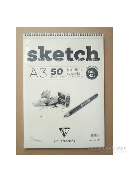 Resim Defteri Sketch A3 90Gr 50 Yaprak 96160