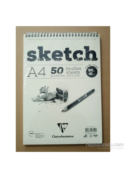 Resim Defteri Sketch A4 90Gr 50 Yaprak 96159