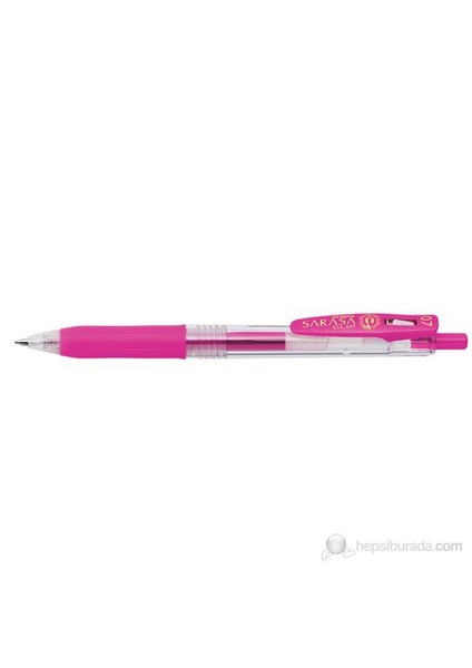 Sarasa Clip Jel Mürekkepli Roller, Basmalı, 0.7Mm, Çingene Pembesi Src-0.7-Cpm