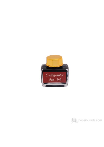Calligraphy Pen Set Kırmızı Renkli Kuş Tüyü Set Cs-0210 fiyatları