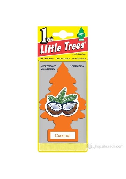 Car-freshner Kağıt Koku Hindistan Cevizi