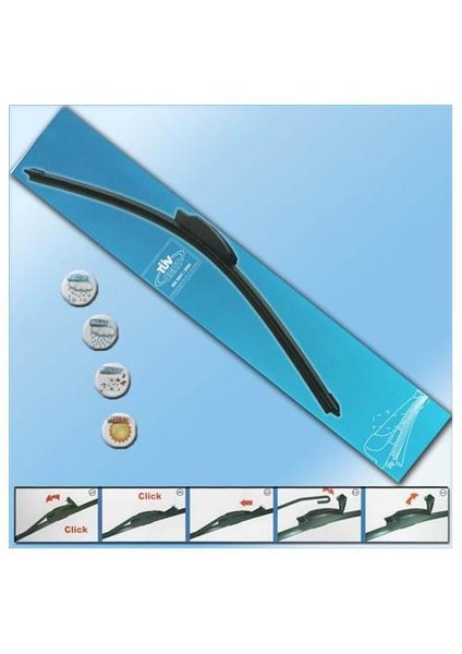 38 cm Banana Tip Silecek Süpürgesi ,TÜV Belgeli | 115145