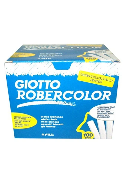 Giotto Robercolor Tozsuz Beyaz Tebeşir 100'lü Paket