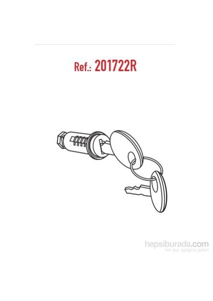 Kilit Sistemi Siyah 201722R