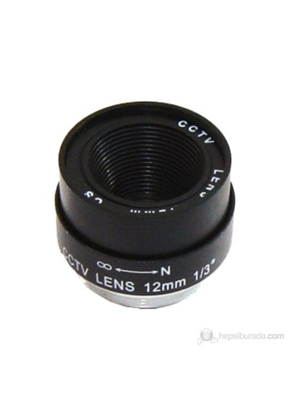 3MK-FL12 Sabit İris 12mm CCTV Lens