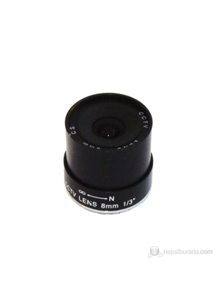 3MK-FL8 Sabit İris 8mm CCTV Lens