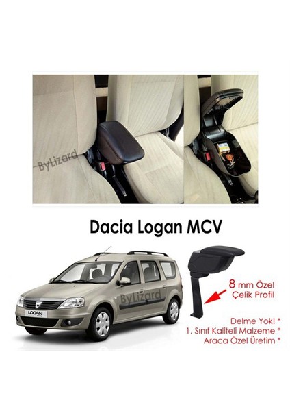 Dacia Logan Mcv Kol Dayama Kolçak Siyah