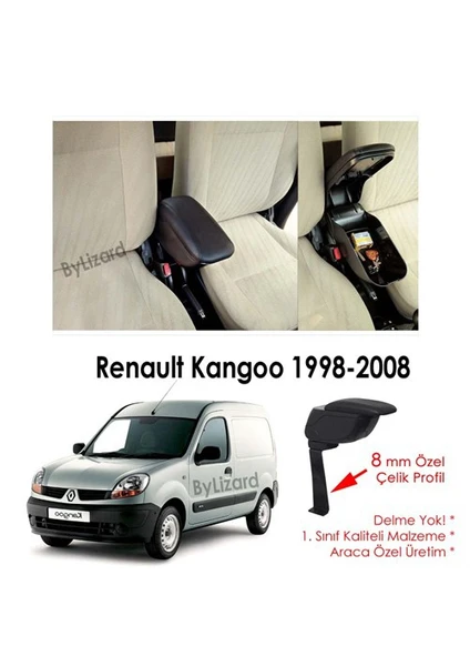 Bylizard Renault Kangoo 98-2008 Kol Dayama Kolçak Siyah