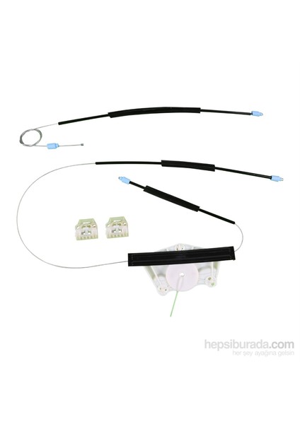 Seat Toledo MK2 1998-2004 Leon MK1 1999-2006 4/5 Kapı 1M0837461A İçin Sol Ön Cam Kriko Tamir Seti