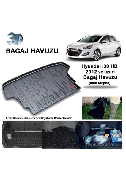 Hyundai İ30 Hb Bagaj Havuzu  İnce Stepne 2012/Üzeri-9007603