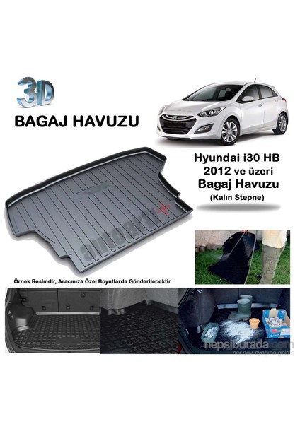 Hyundai İ30 Hb Bagaj Havuzu Kalın Stepne 2012/Üzeri-9007604