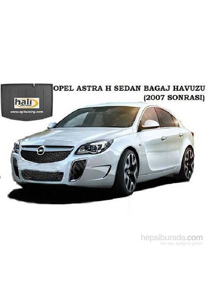 Opel Astra H Sedan Bagaj Havuzu 2007 Sonrası