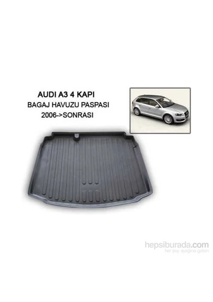 Audi A3 4 Kapı Bagaj Havuzu 2006 Sonrası