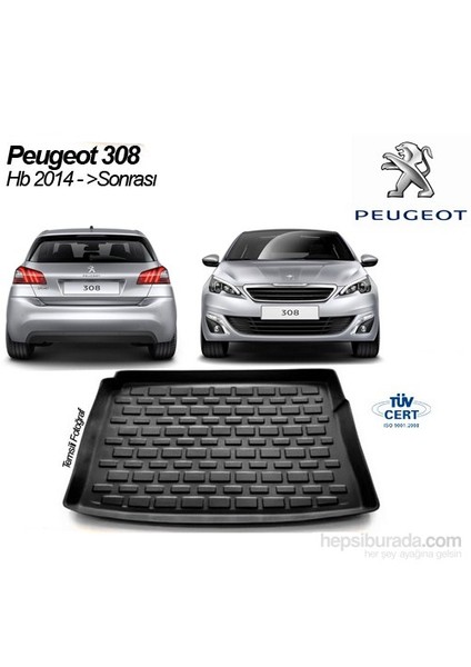 Peugeot 308 Hb Bagaj Havuzu 2014-Sonrası