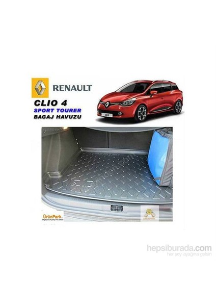 Renault Clio 4 Sport Tourer Bagaj Havuzu 2013