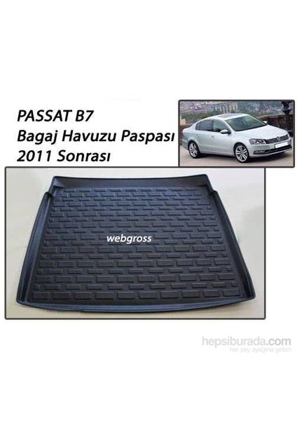 Passat B7 Bagaj Havuzu Yeni Kasa 2011 Sonrası