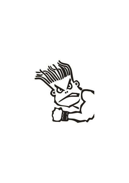 Sticker Master Boy No Fear Sticker Oto Motor Pc Etiket