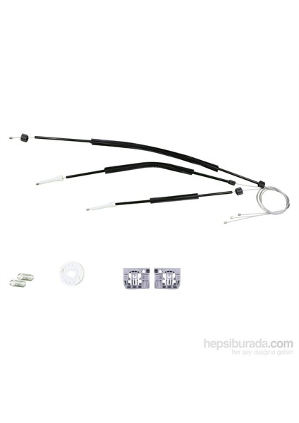 VW Caddy MK3 2K 2C 2004-2015 Van MPV 2K1837730 İçin Ön Sağ Kapı Cam Kriko Tamir Seti