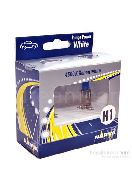 Narva H1 4500K Range Power White Ampul Takım