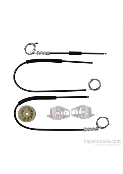 Peugeot 206 206+ 1998-2012 4/5 Kapı 9222E8 9222F8 İçin Elektrikli Ön Sağ Kapı Cam Kriko Tamir Seti