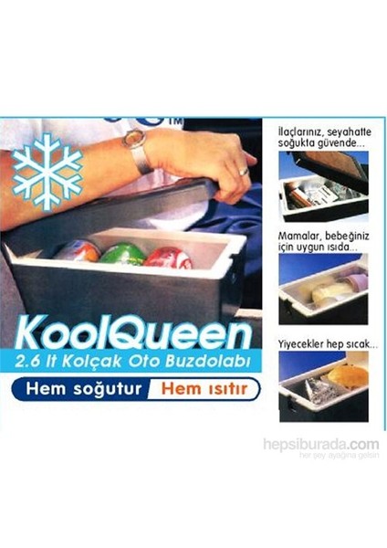 Koolqueen KT-6003 Kolçak Oto Buzdolabı