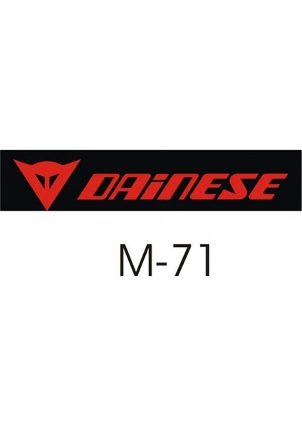 Sticker Master Dainese Mont Sticker Oto Motor Pc Etiket
