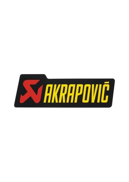 Sticker Master Akrapoviç Sticker Oto Motor Pc Etiket
