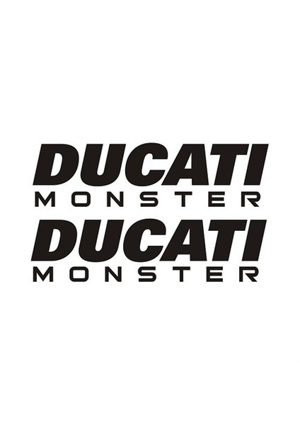 Sticker Master Ducati Monster Depo Sticker Oto Motor Pc Etiket