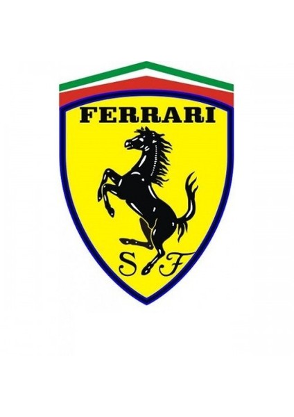 Sticker Master Ferrari Sticker Oto Motor Pc Etiket