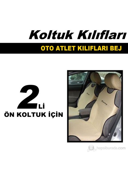 Rotacar Atlet Kılıf Racing Baskılı 2 li Bej 39454