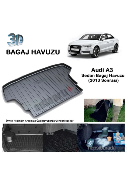 Audi A3 Sedan  Bagaj Havuzu  2013/Üzeri-9007514