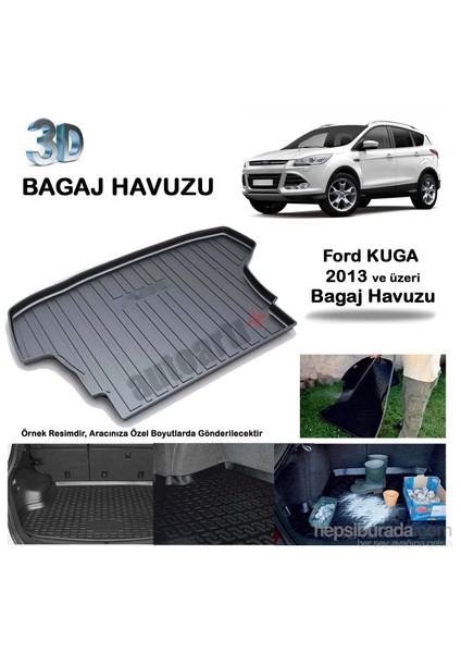 Ford Kuga Bagaj Havuzu 2013/Üzeri-9007574