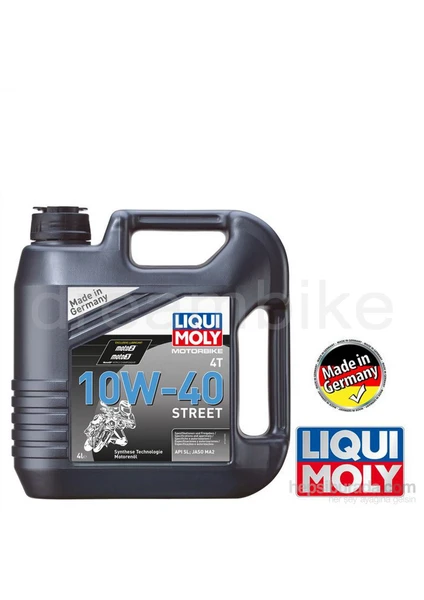 Liqui Moly 10W-40 Street Motor Yağı 4 Lt. Made in Germany 1243