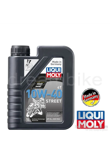 Liqui Moly 10W-40 Street Motor Yağı 1 Lt. Made in Germany 1521